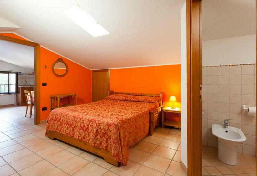 اتاق استاندارد چهار تخته, Agriturismo La Panoramica