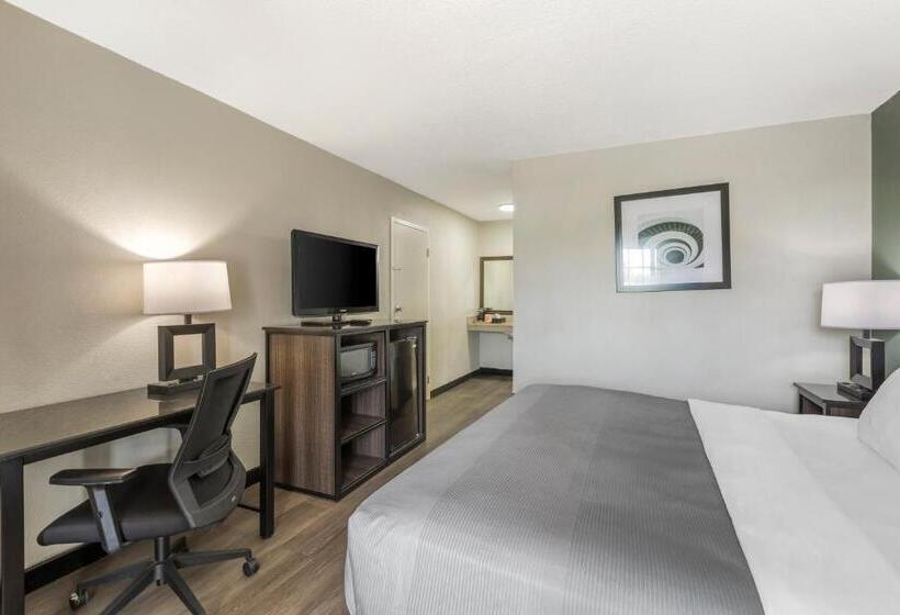 Quarto Estandar Cama King para Deficientes Físicos, Quality Inn & Suites