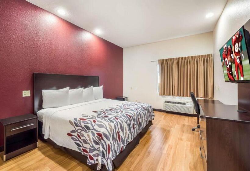 غرفة قياسية سرير كينج, Red Roof Inn Ocala