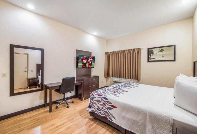 Номер Стандарт Кровать Кинг Адаптированный для Инвалидов, Red Roof Inn Ocala