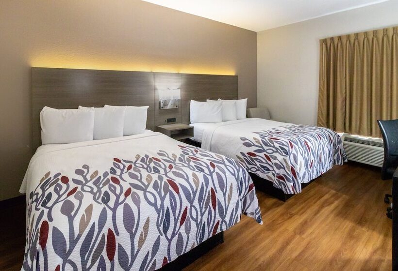 Номер Deluxe, Red Roof Inn Springfield, Oh