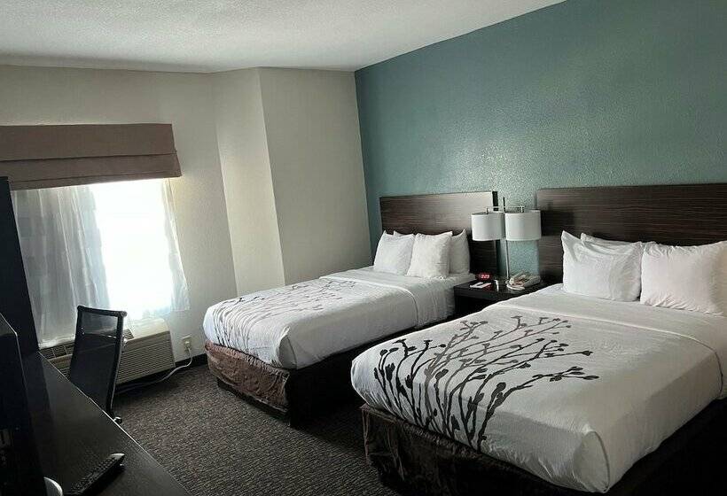 Номер Стандарт 2 Двуспальные Кровати, Sleep Inn Northlake