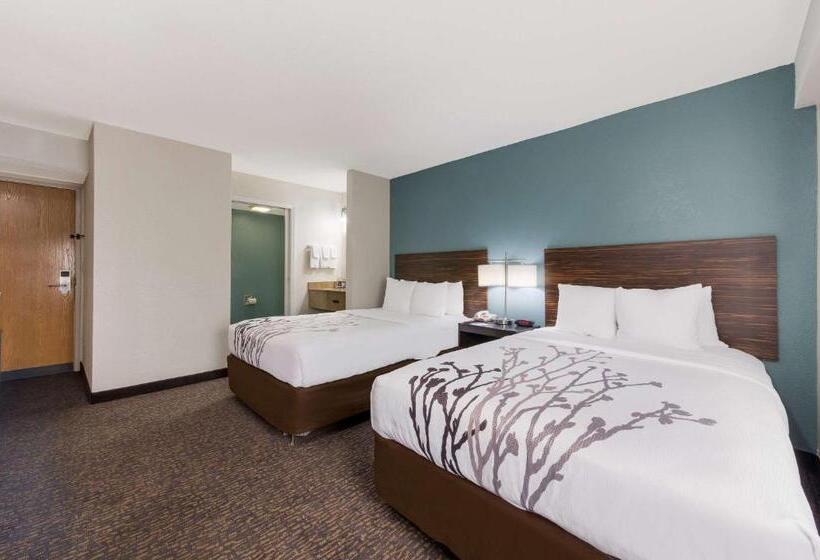 Номер Стандарт 2 Двуспальные Кровати, Sleep Inn Northlake