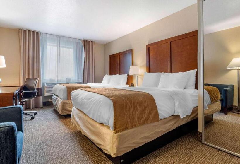 Номер Стандарт 2 Двуспальные Кровати, Comfort Inn & Suites South Hill I85