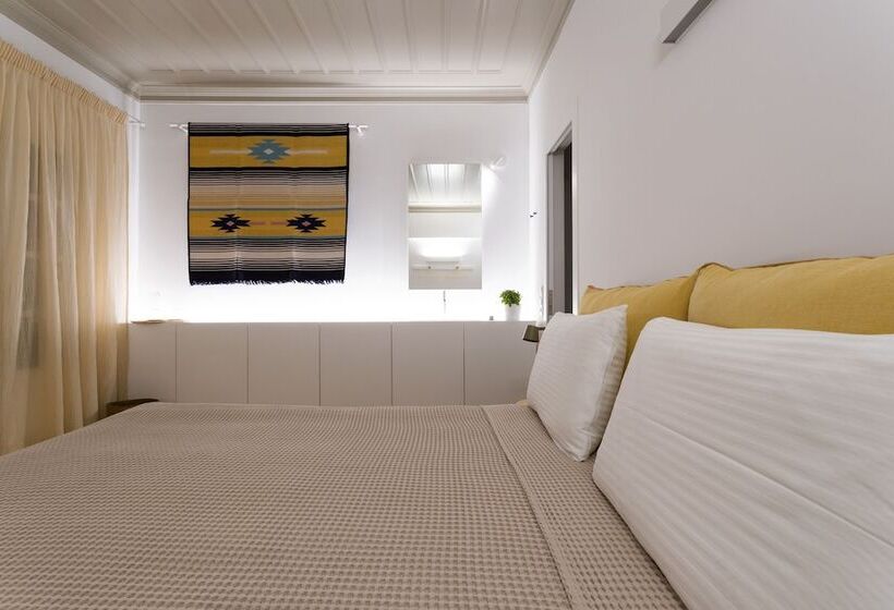 חדר דלוקס צדדי נוף לים, Guesthouse Niriides