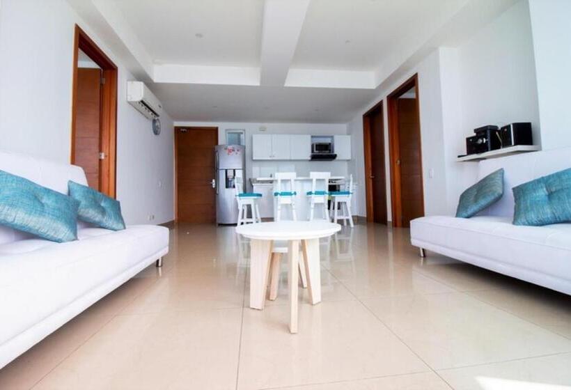 آپارتمان 1 خوابه با چشم‌انداز دریا, Apartamentos Palmetto   Frente Al Mar