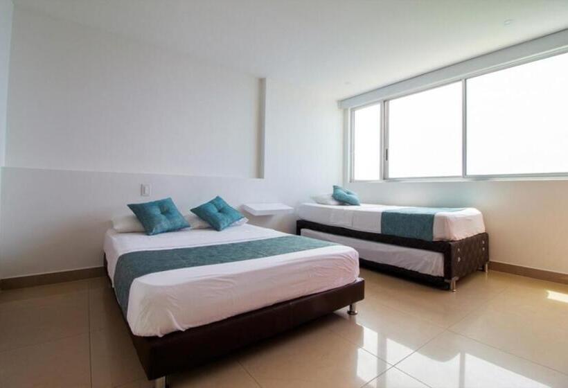 آپارتمان 1 خوابه با چشم‌انداز دریا, Apartamentos Palmetto   Frente Al Mar