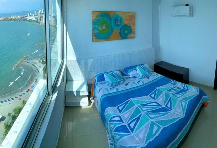 آپارتمان لوکس 1 خوابه, Apartamentos Palmetto   Frente Al Mar