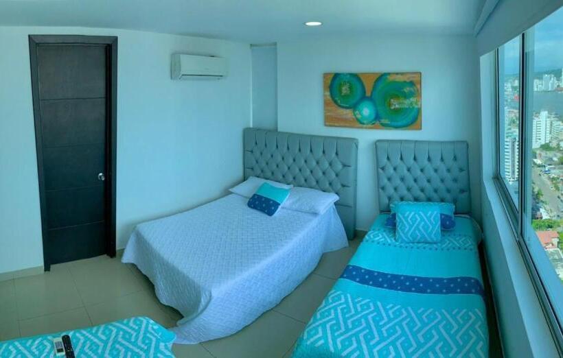 آپارتمان لوکس 1 خوابه, Apartamentos Palmetto   Frente Al Mar