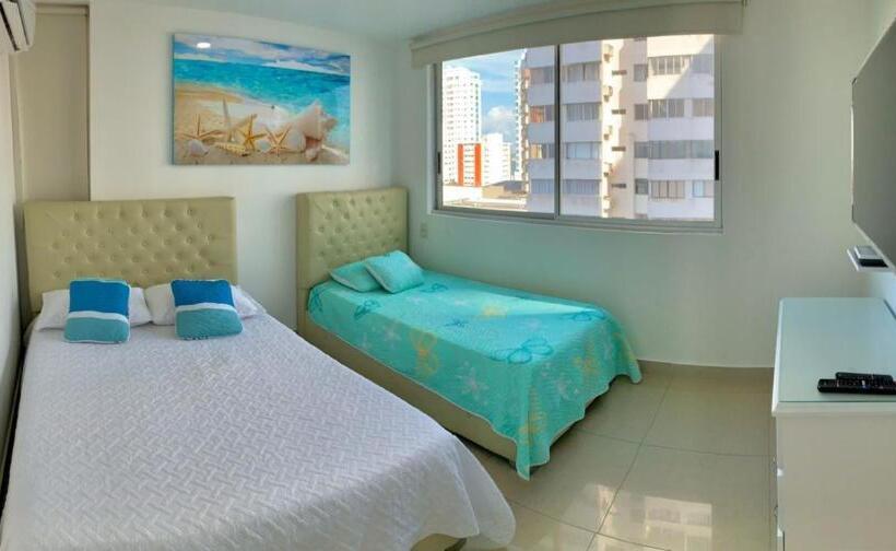 آپارتمان 2 خوابه, Apartamentos Palmetto   Frente Al Mar