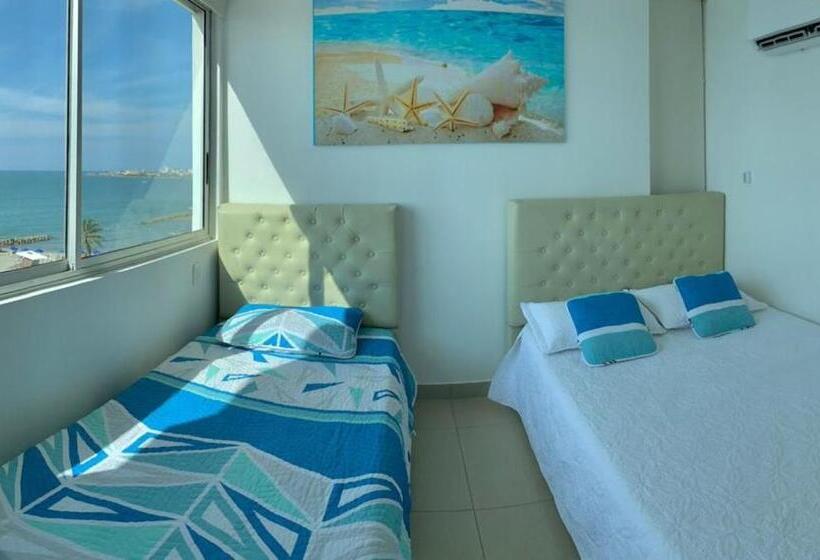 آپارتمان 2 خوابه, Apartamentos Palmetto   Frente Al Mar
