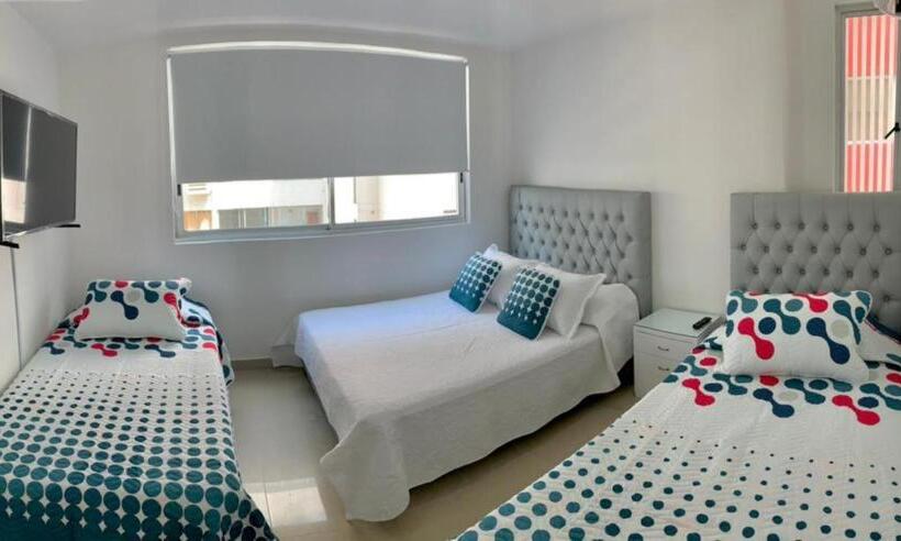 آپارتمان 1 خوابه با بالکن, Apartamentos Palmetto   Frente Al Mar