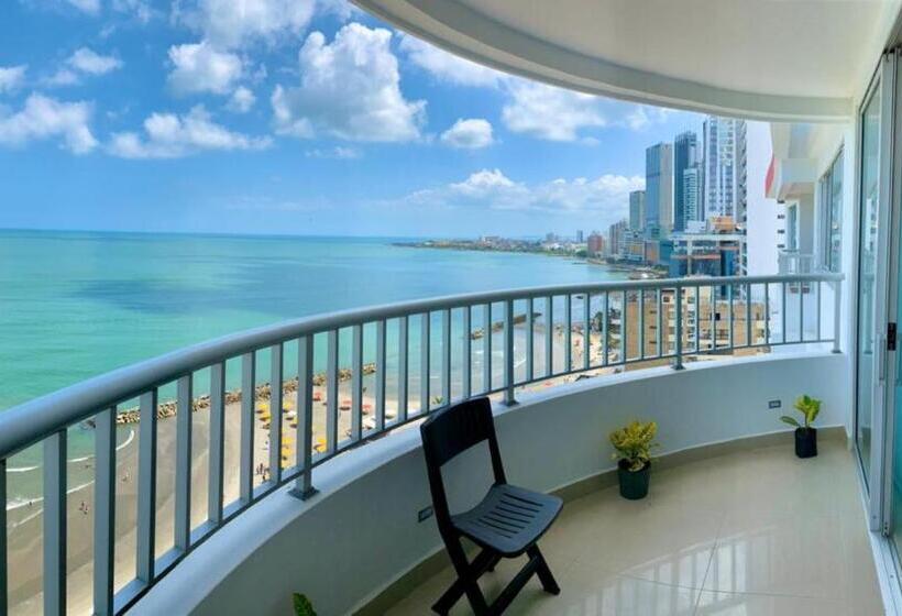 آپارتمان 1 خوابه با بالکن, Apartamentos Palmetto   Frente Al Mar