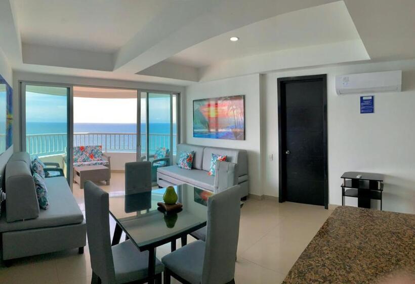 آپارتمان لوکس 1 خوابه, Apartamentos Palmetto   Frente Al Mar