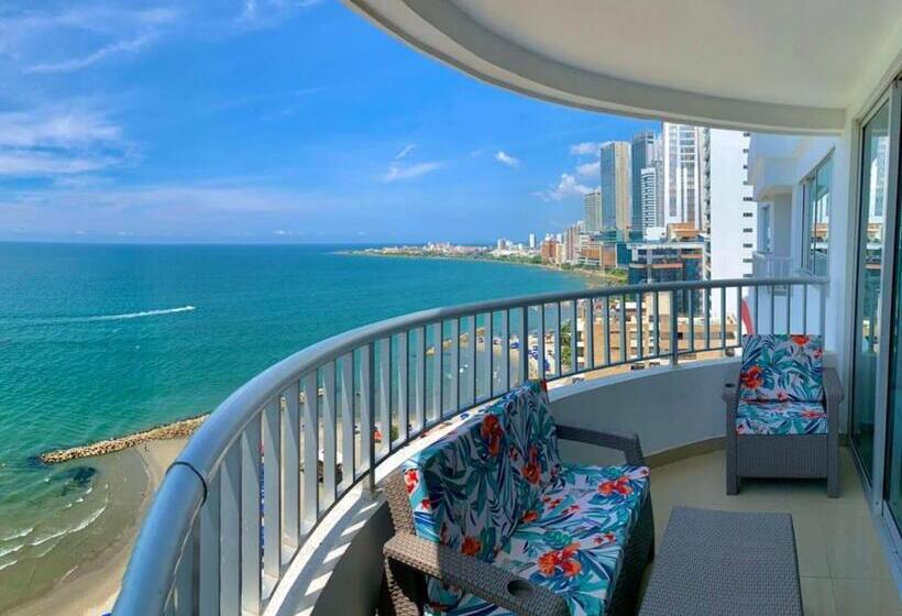 آپارتمان لوکس 1 خوابه, Apartamentos Palmetto   Frente Al Mar