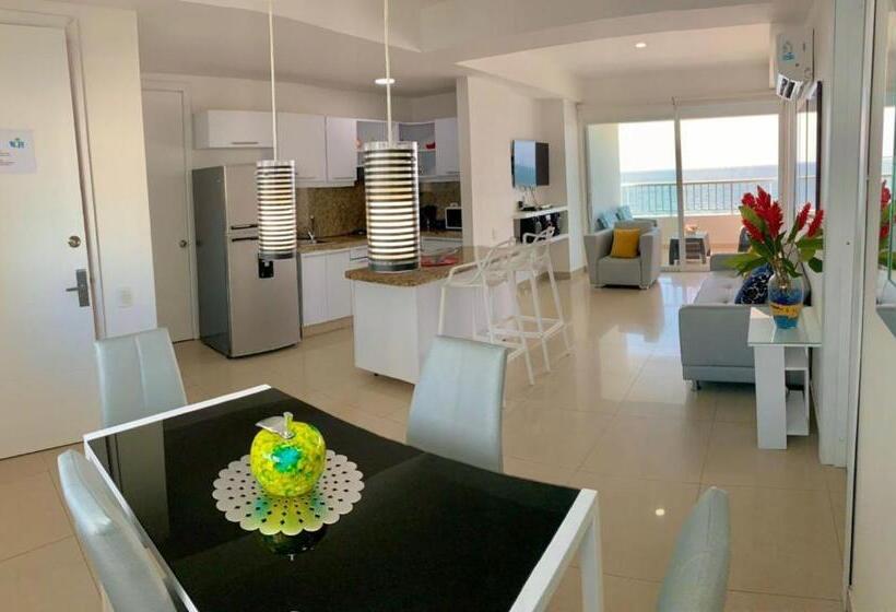 آپارتمان 2 خوابه, Apartamentos Palmetto   Frente Al Mar