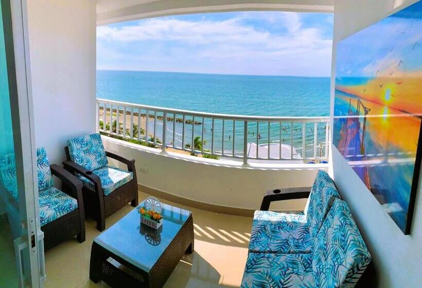 آپارتمان 2 خوابه, Apartamentos Palmetto   Frente Al Mar