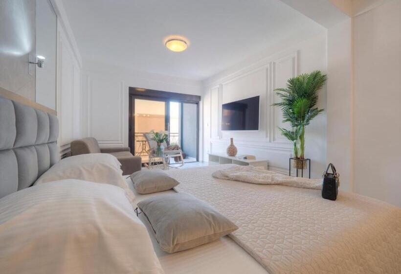 اتاق استاندارد با بالکن, Misisuone Apartments Budva