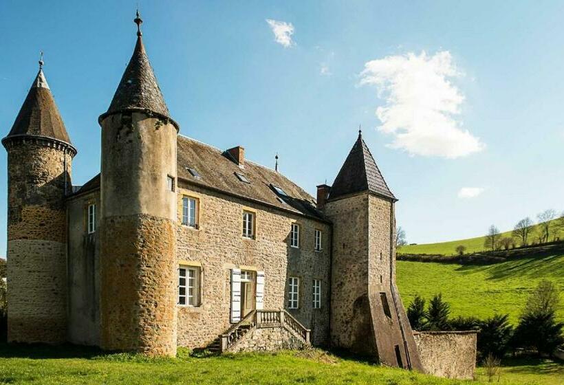 标准四人间共用浴室, Château De Sainte Colombe Sur Gand