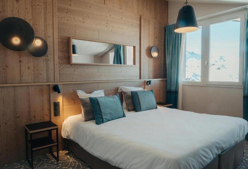 اتاق استاندارد با چشم‌انداز, Hôtel L Eden Des Cimes   Vacances Bleues   Belle Plagne 2100