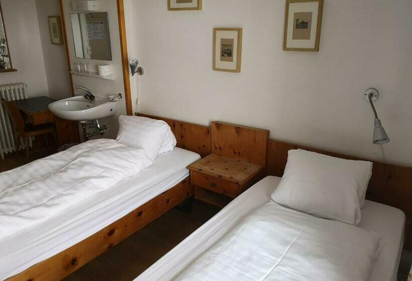 Номер Стандарт Совместная Ванная, Historisches Hotel Piz Ela Bergün