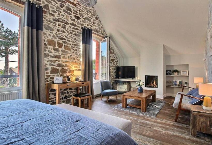 Люкс Кровать Кинг, La Cotentine Maison D Hôtes