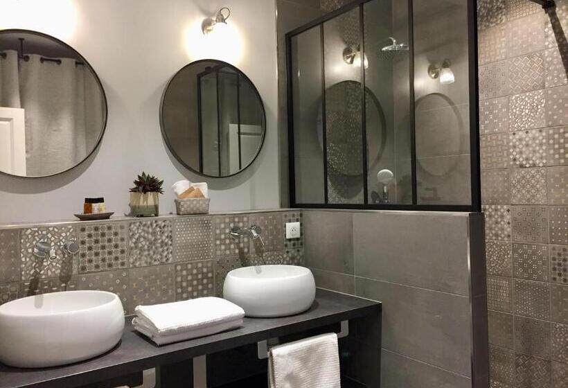Люкс с Балконом, La Cotentine Maison D Hôtes
