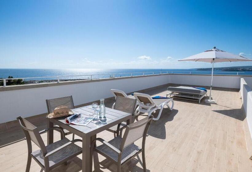 سوییت جونیور لوکس با چشم‌انداز دریا, Tomir Portals Suites  Adults Only