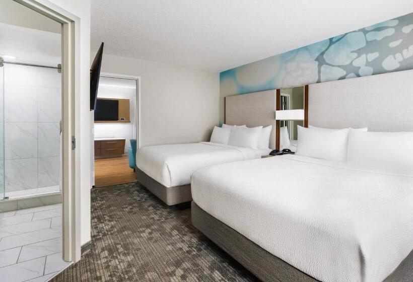 Suíte, Courtyard By Marriott Orlando Lake Buena Vista At Vista Centre