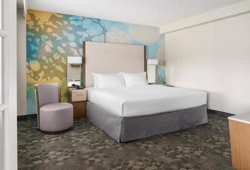 Suíte Cama King, Courtyard By Marriott Orlando Lake Buena Vista At Vista Centre