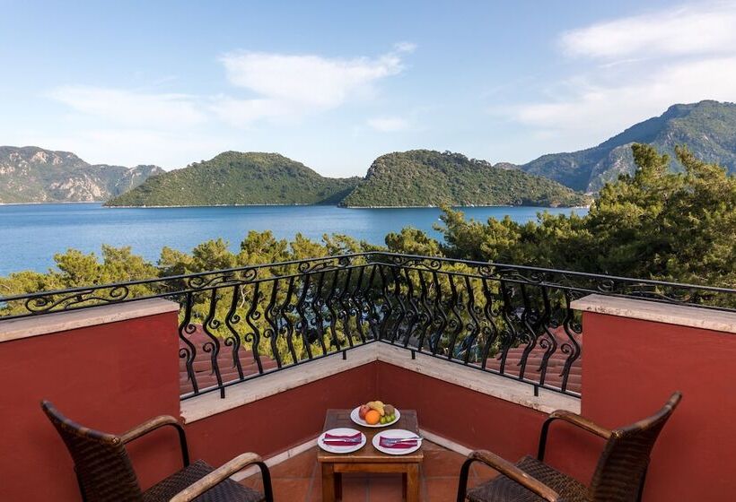 带海景的标准房, Grand Yazıcı Club Marmaris Palace