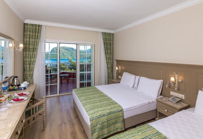 带海景的标准房, Grand Yazıcı Club Marmaris Palace