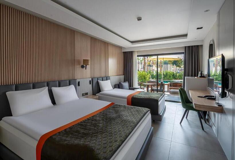 اتاق استاندارد با چشمانداز استخر, Swandor Hotels & Resorts   Kemer