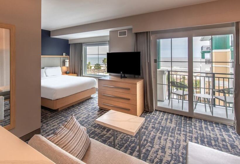 Студия Стандарт Двуспальная Кровать, Residence Inn By Marriott Jekyll Island