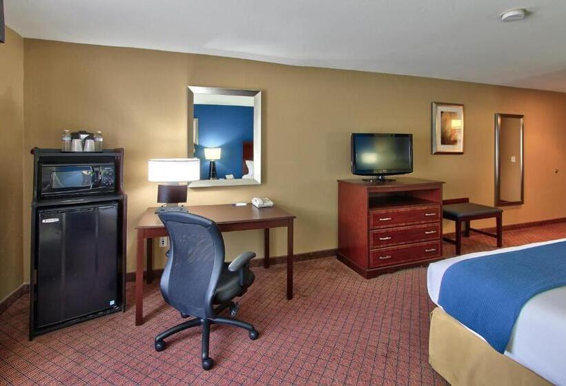 Chambre Standard Lit King Size Adaptée aux Personnes à Mobilité Réduite, Holiday Inn Express Hotel & Suites Houston Downtown Convention Center, An Ihg