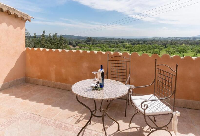 اتاق استاندارد با بالکن, Finca Binibona Parc Natural