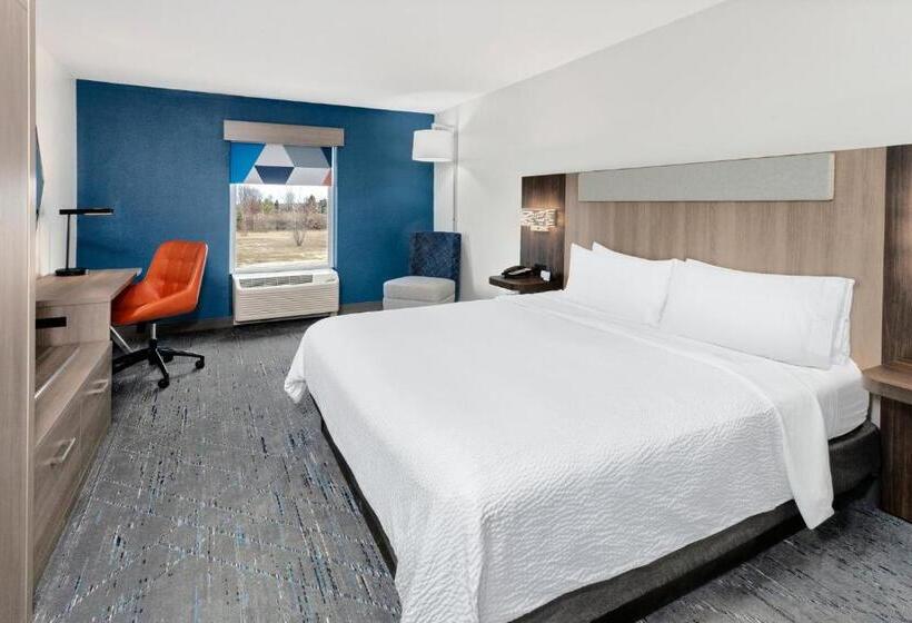 Büyük Çift Kişilik Yataklı Standart Oda, Holiday Inn Express Hotel & Suites Chicago Algonquin, An Ihg
