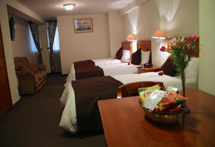 اتاق استاندارد سه نفره, Casona Plaza Hotel Puno