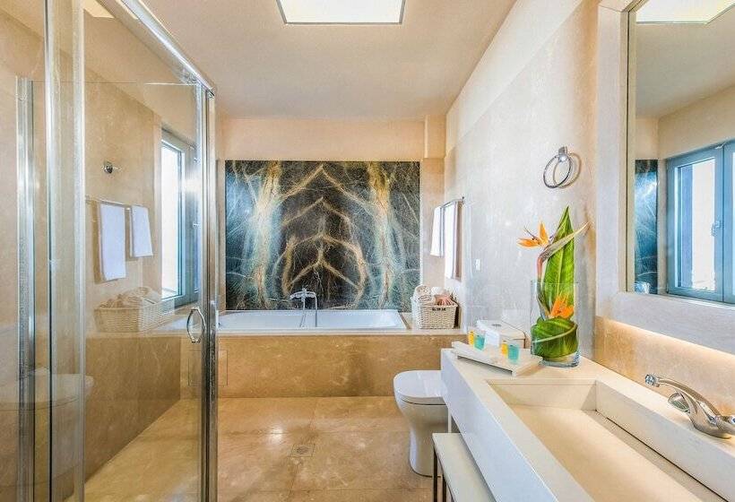 اتاق لوکس با چشم‌انداز دریا, Blue Bay Resort