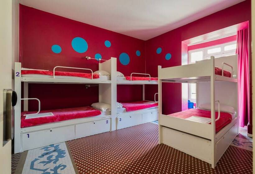 سرير فى غرفة مشتركه, Purple Nest Hostel
