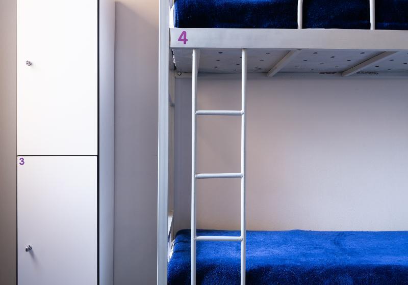 سرير فى غرفة مشتركه, Purple Nest Hostel