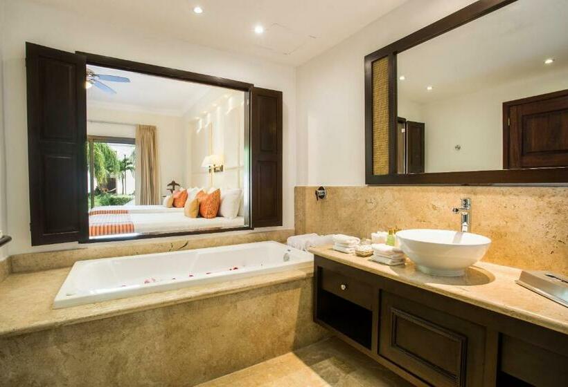 带大床的豪华间, Dreams Tulum Resort & Spa