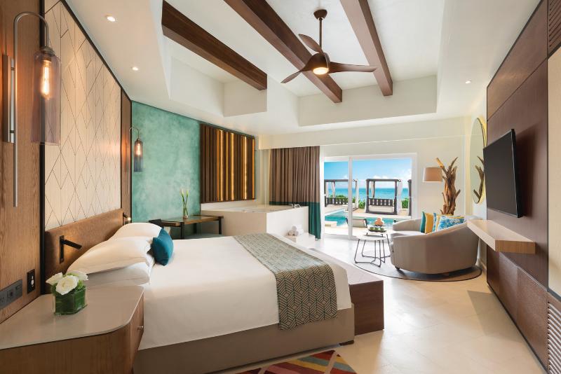 Junior Suite mit Meerblick, Hilton Playa Del Carmen, An All Inclusive Adult Only Resort