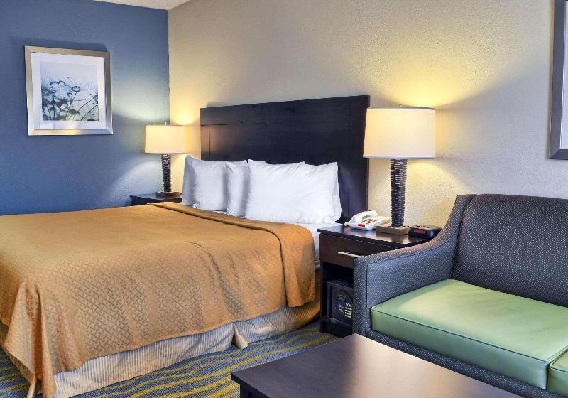 스탠다드 룸 킹사이즈 침대, Quality Inn Thornburg