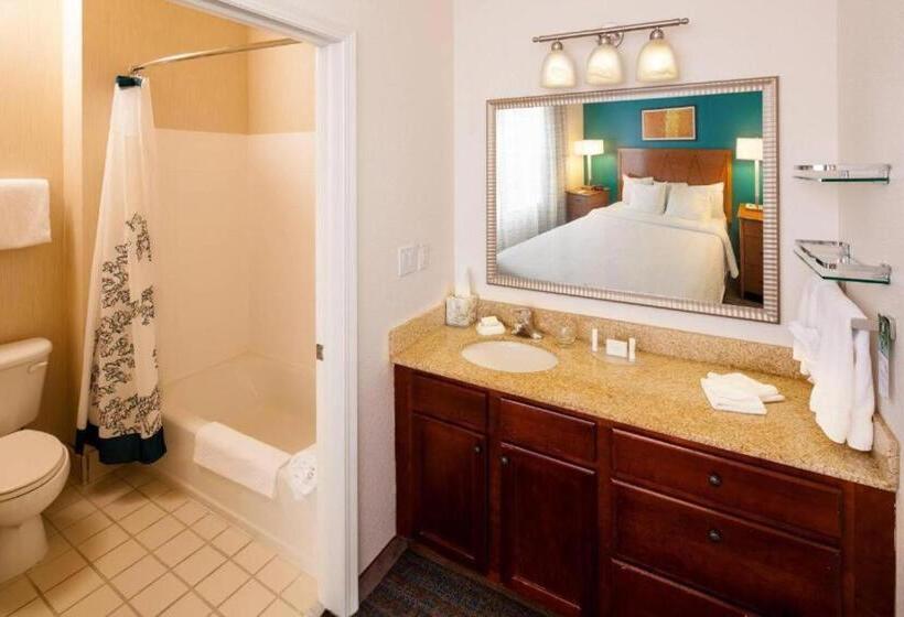 سوئیت با تخت بزرگ, Residence Inn By Marriott Wichita East At Plazzio