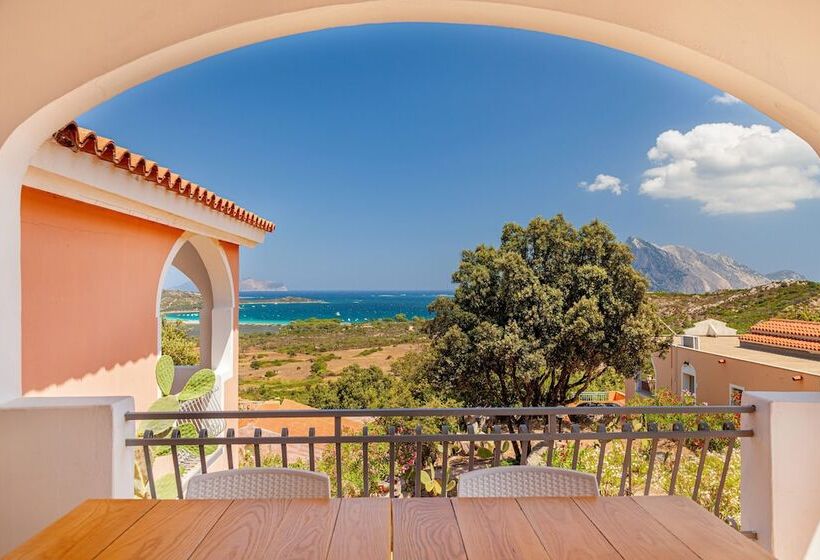 דירת חדר נוף לים, Residence Hotel Lu Nibareddu