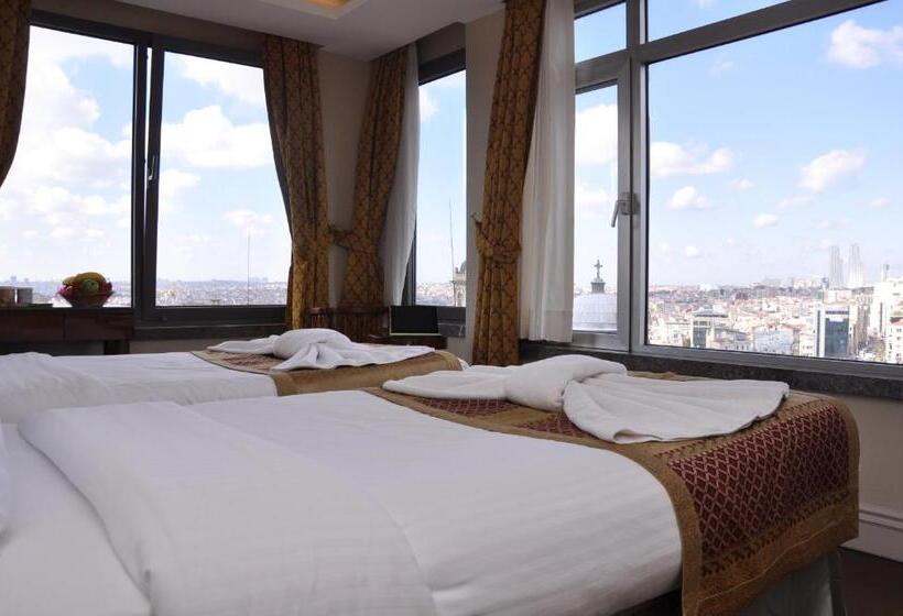 آپارتمان 1 خوابه با چشم‌انداز, Taksim Star