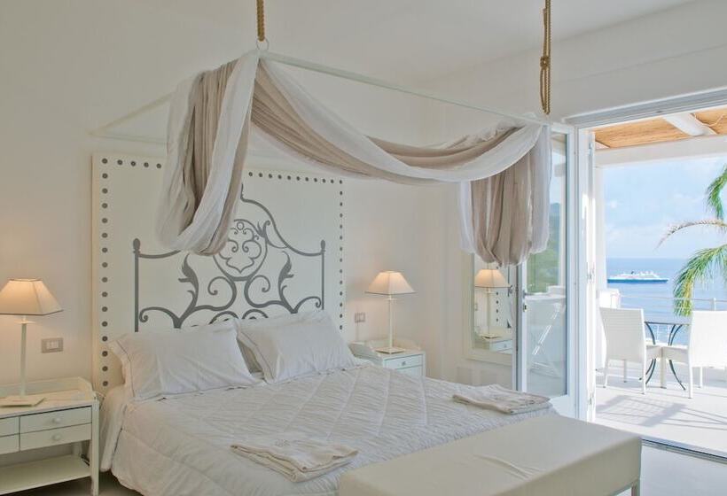 اتاق سوپریور با چشمانداز دریا, Villa Enrica   Aeolian Charme