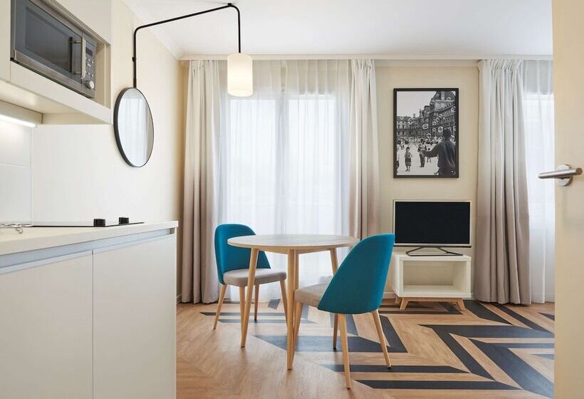 Апартаменты 2 Спальни, Aparthotel Adagio Porte De Versailles