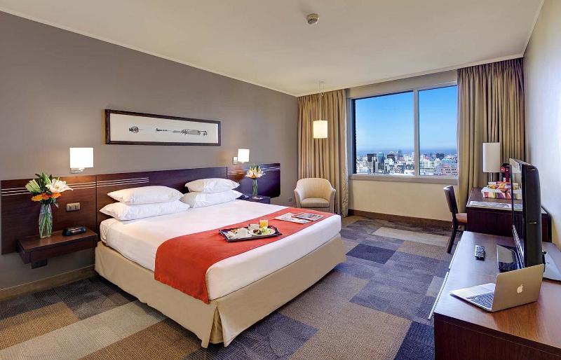 디럭스 룸 킹사이즈 침대, Pullman Santiago El Bosque